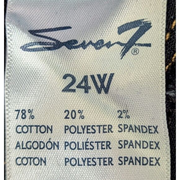 NWT Seven7 Plus Size Curvy High Rise Skinny Legging/Jeans Sz 24W - Picture 4 of 10